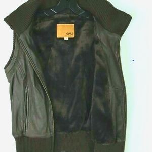 EMU Australia Sheepskin Bomber Style Vest- M